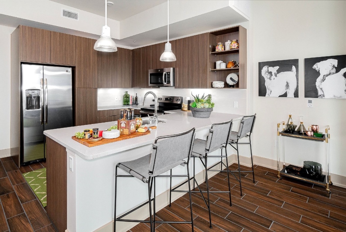 European frameless Corso kitchen installed by MGB Cabinetry